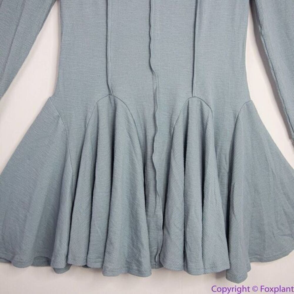 NEW Free People Little Love‎ Thermal Mini Dress, XS - Picture 4 of 16
